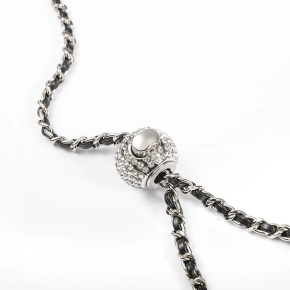 New Luxury Bag Replacement Adjustable Rhinestone Chain Shoulder Strap - Picture 7 of 12